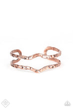 Load image into Gallery viewer, Rustic Ruler - Copper Bracelet