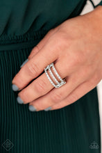Load image into Gallery viewer, Seeking Shimmer - White Ring