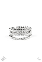 Load image into Gallery viewer, Seeking Shimmer - White Ring