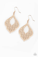 Load image into Gallery viewer, Totally Taj Mahal - Rose Gold Earrings