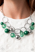 Load image into Gallery viewer, Cosmic Getaway - Green Necklace