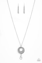 Load image into Gallery viewer, Glitzy Glow - Silver Lanyard