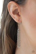 Load image into Gallery viewer, Glitzy Glow - Silver Lanyard