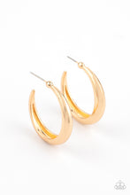 Load image into Gallery viewer, Lay It On Thick - Gold Hoop Earrings
