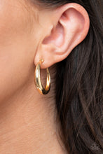 Load image into Gallery viewer, Lay It On Thick - Gold Hoop Earrings