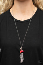 Load image into Gallery viewer, Off the FLOCK - Red Necklace