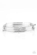 Load image into Gallery viewer, Delicate Decadence - White Bangle Bracelets