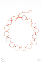Load image into Gallery viewer, Retro Metro - Copper Choker Necklace