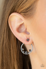 Load image into Gallery viewer, Top-Notch Twinkle - Silver Double-Sided Post Earrings