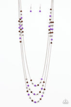 Load image into Gallery viewer, Seasonal Sensation - Purple Necklace