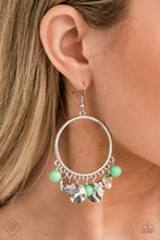 Load image into Gallery viewer, Chroma Chimes - Green Earrings