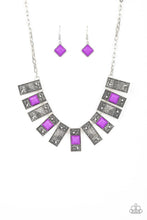 Load image into Gallery viewer, The MANE Contender - Purple Necklace