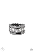 Load image into Gallery viewer, Dauntless Shine - Black Gunmetal Ring