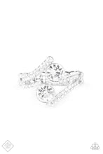 Load image into Gallery viewer, Over The Top Glamour - White Ring