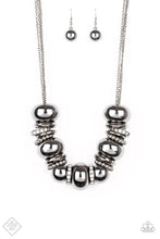 Load image into Gallery viewer, Only The Brave - Black Gunmetal Necklace