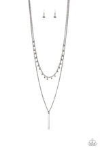 Load image into Gallery viewer, Keep Your Eye On The Pendulum - Black Gunmetal Necklace