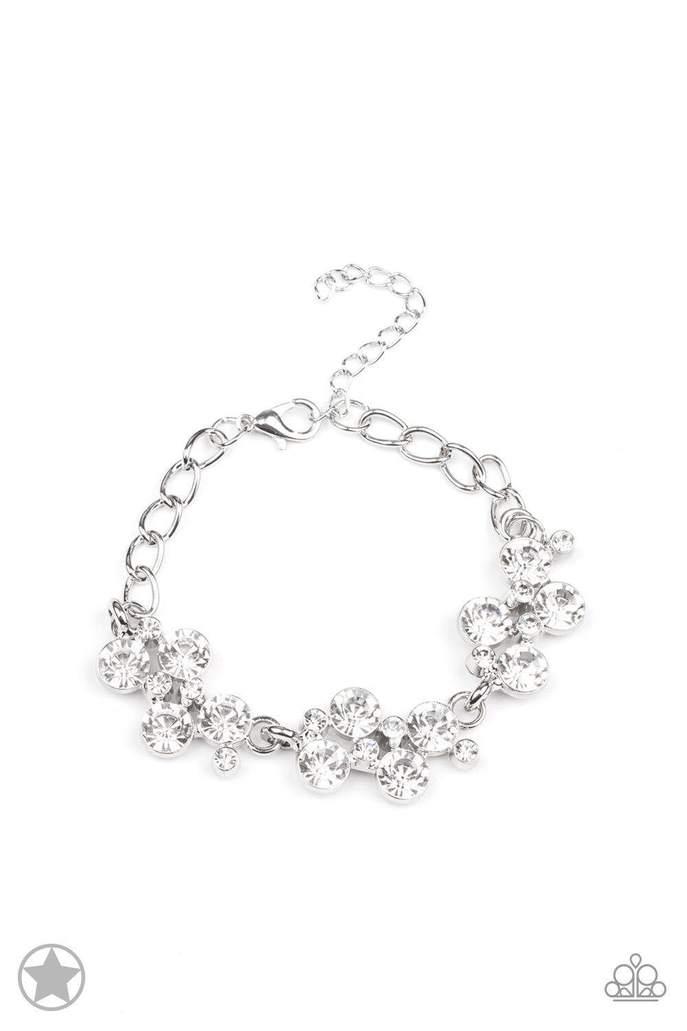 Old Hollywood - White Bracelet