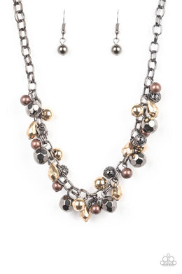 Building My Brand - Black Gunmetal Necklace