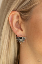 Load image into Gallery viewer, Starry Light - Black Post Earrings