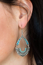 Load image into Gallery viewer, Royal Engagement - Blue Earrings