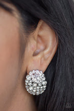 Load image into Gallery viewer, Daring Dazzle - White Post Earrings