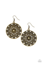 Load image into Gallery viewer, Petal Prana - Brass Earrings