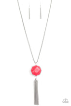 Load image into Gallery viewer, Prismatically Polygon - Pink Necklace