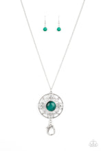 Load image into Gallery viewer, Celestial Compass - Green Lanyard