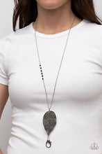 Load image into Gallery viewer, Frond Fantasy - Black Lanyard