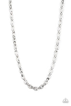 Load image into Gallery viewer, Grit and Gridiron - Silver Necklace
