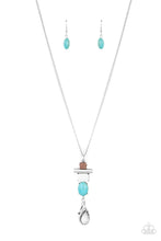 Load image into Gallery viewer, Natural Novice - Blue Lanyard