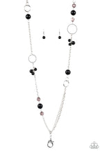 Load image into Gallery viewer, Pageant Princess - Black Lanyard