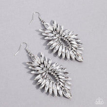 Load image into Gallery viewer, Turn up the Luxe - White Earrings