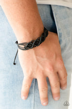 Load image into Gallery viewer, Boondocks and Bonfires - Black Bracelet