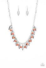 Load image into Gallery viewer, Boldly Airborne - Orange Necklace