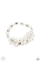 Load image into Gallery viewer, Elegantly Exaggerated - White Bracelet
