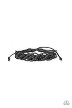 Load image into Gallery viewer, Boondocks and Bonfires - Black Bracelet