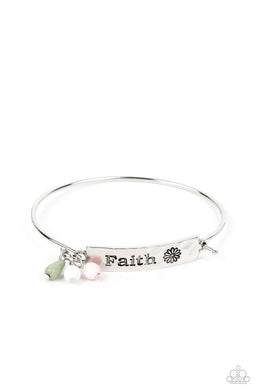 Flirting with Faith - Green Bracelet