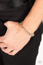 Load image into Gallery viewer, Grunge City - Silver Bracelet