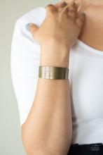 Load image into Gallery viewer, Mixed Vibes - Brass Cuff Bracelet