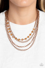 Load image into Gallery viewer, Extravagant Elegance - Copper Necklace