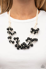 Load image into Gallery viewer, Yacht Catch - Black Necklace