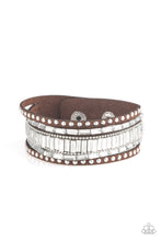 Load image into Gallery viewer, Rock Star Rocker - Brown Bracelet
