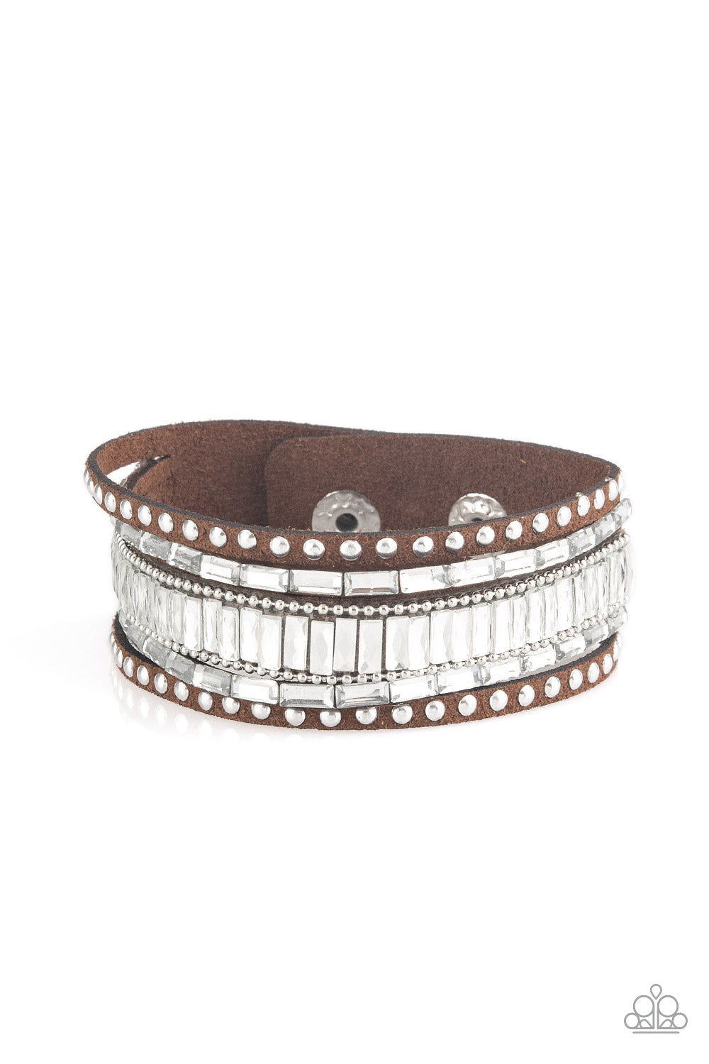 Rock Star Rocker - Brown Bracelet