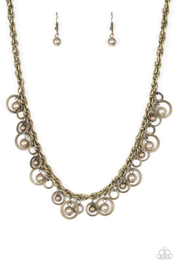 Shipwreck Style - Brass Necklace