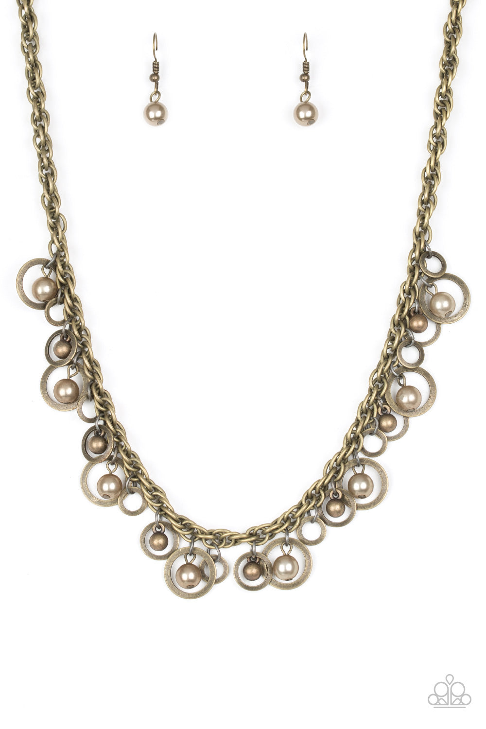 Shipwreck Style - Brass Necklace