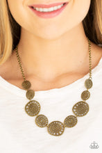 Load image into Gallery viewer, Your Own Free WHEEL - Brass Necklace