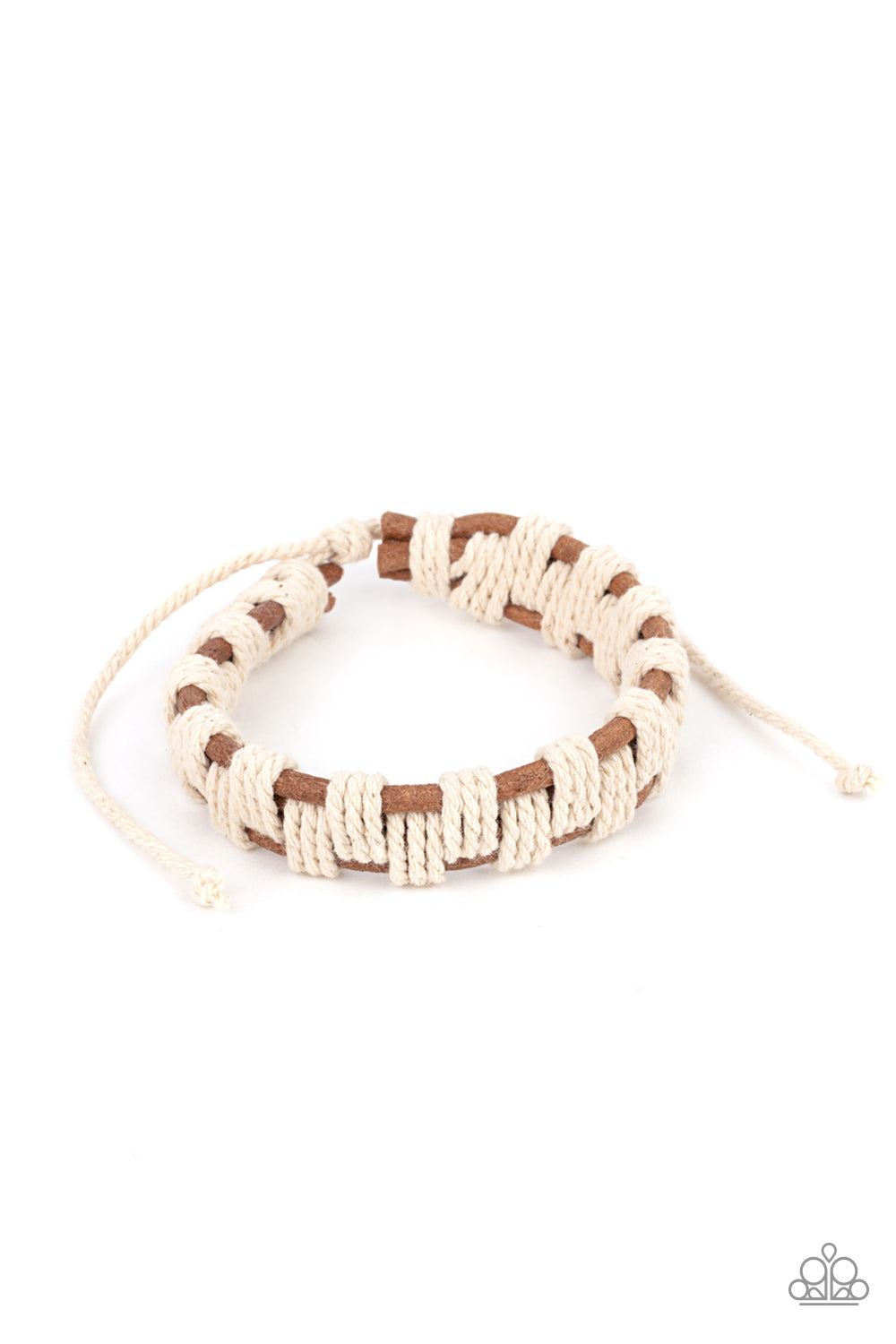 Rustic Terrain - Brown Bracelet