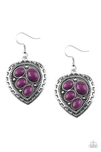 Load image into Gallery viewer, Wild Heart Wonder - Purple Earrings