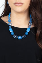 Load image into Gallery viewer, Here Today, GONDOLA Tomorrow - Blue Necklace